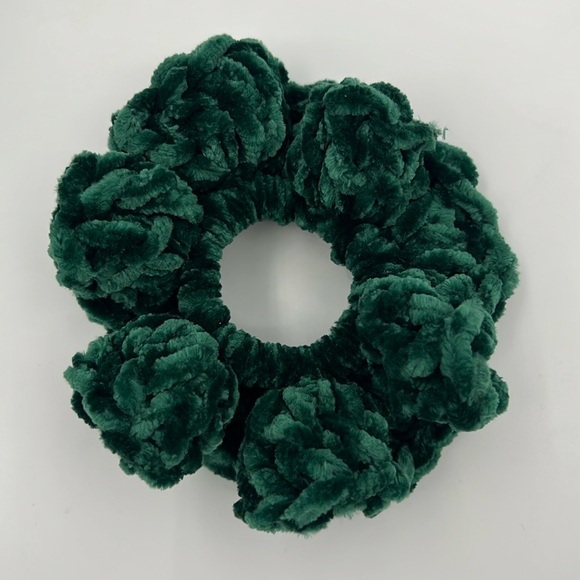 Wholesale 10 Oversized Scrunchies Hair Ties Crochet Handmade Mystery Colors - Picture 13 of 16